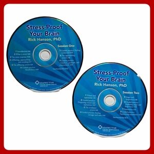Rick Hanson Stress-Proof Your Brain Audiobook‎ Mindfulness Meditation CD Set